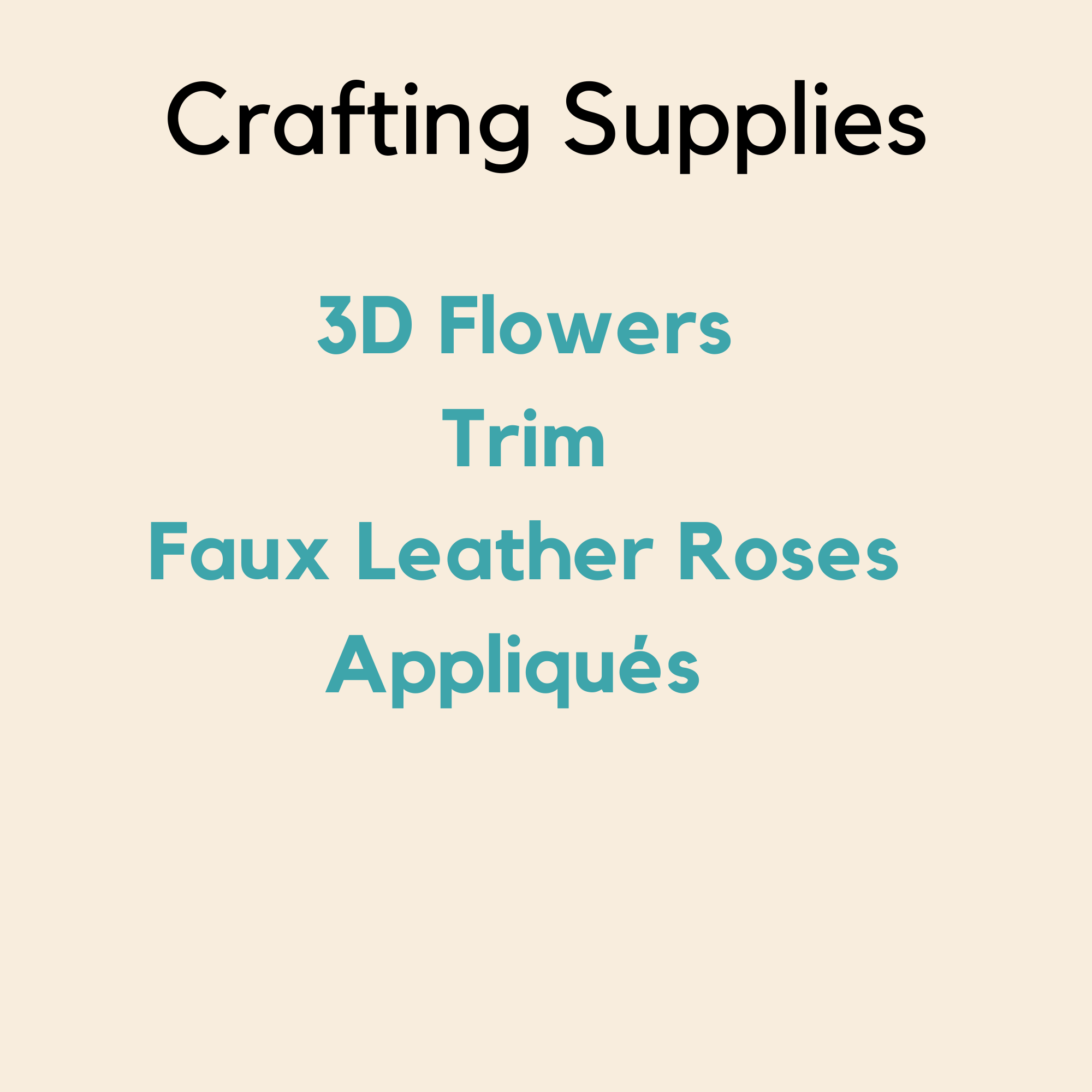 Crafting Supplies