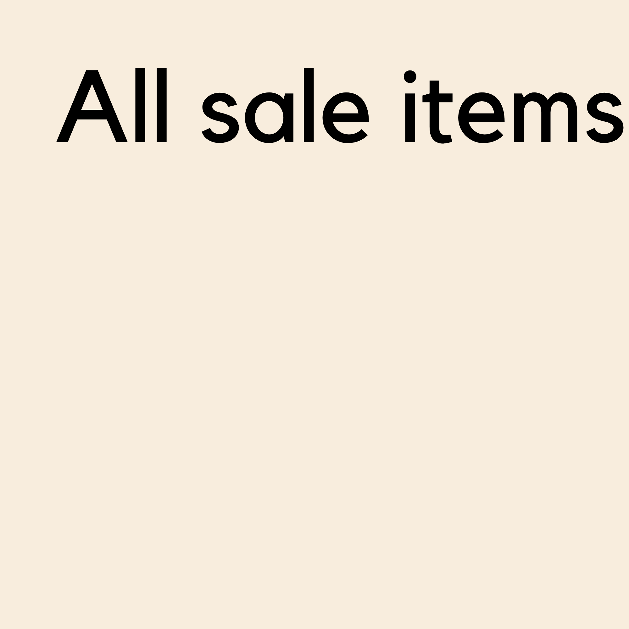 Sale