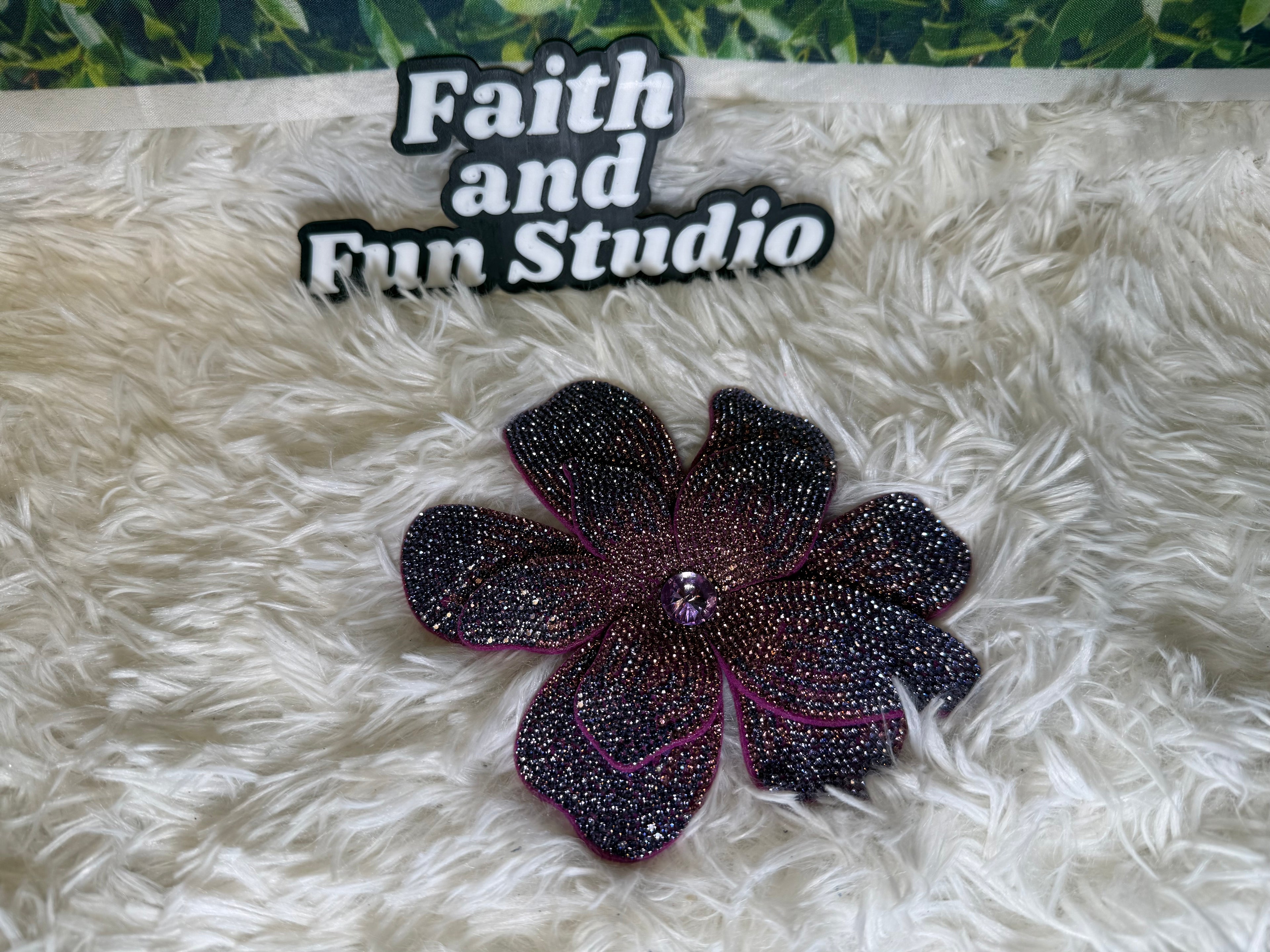 Rhinestone Flowers
